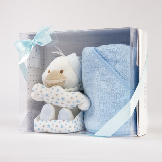 Peluche Pato + Capa de Banho